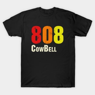 TR 808 Legendary Drum Machine Closed HiHat CowBell T-Shirt